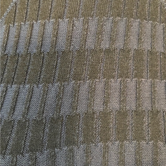 🎁 Karen Millen Blue Stripe 3/4 Sleeve Sweater Size 2 - Picture 8 of 8